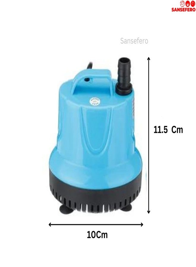 SANSEFERO Premier Plants Submersible Water Pump Aquarium Water Pump for Water Changing Submersible Pump With Bottom Suction Cups Aquarium Air Pump for Fish Tank and Fountain Pump (20 W-1800L/H-2.0 M lifts) - Image 2